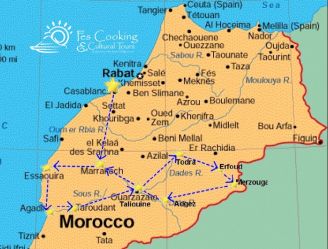from-casa-discover-moroccos-south-tour-map